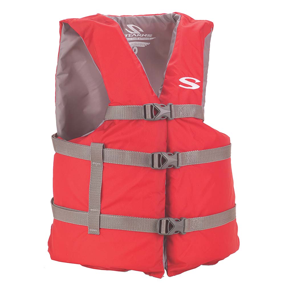 Stearns PFD 2001 Adult Boat Universal Red Display f/Adults Over 90lbs - Chest Size Of 50" [2160925]