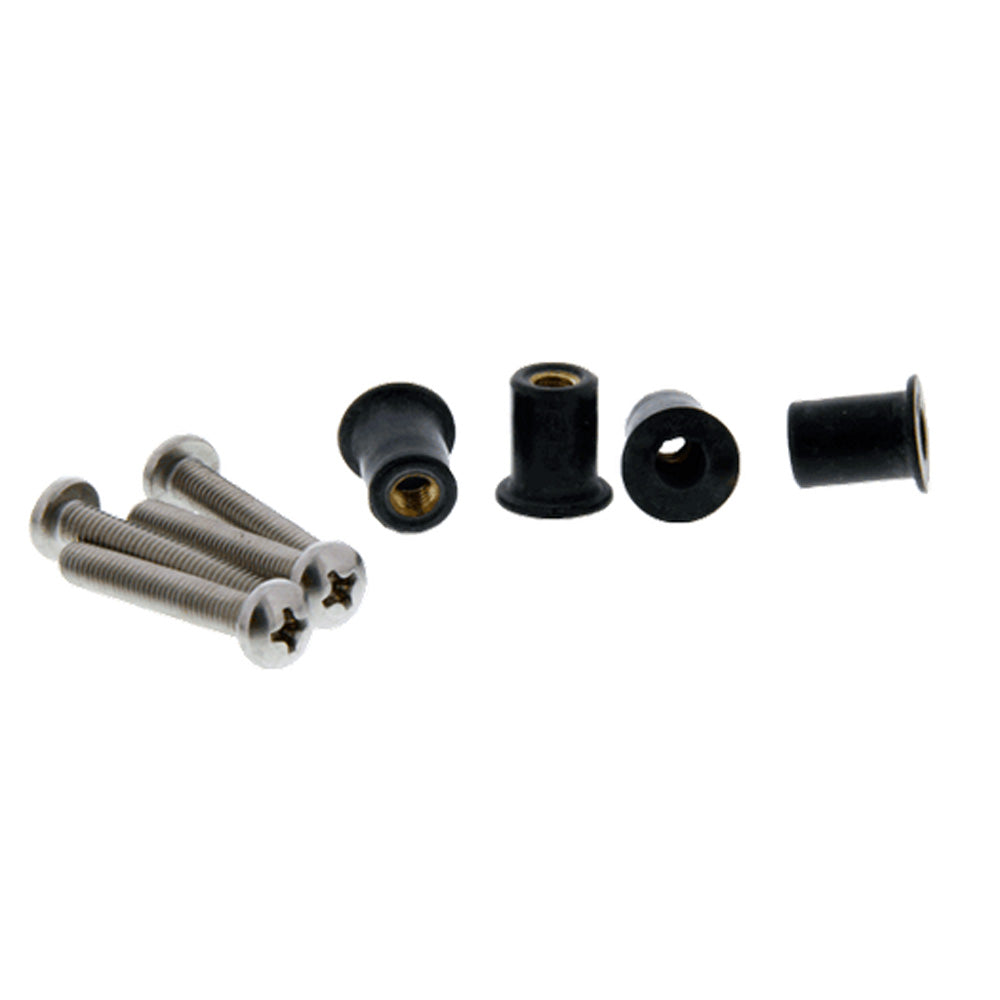 Scotty Well Nut Mounting Kit - Pack 16