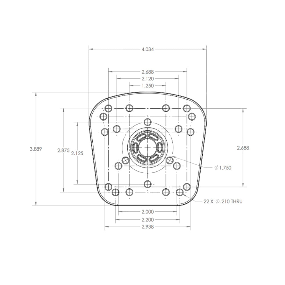 Scotty Universal Sounder Mount