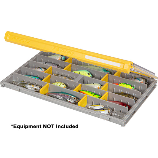 Plano Edge Professional 3700 Thin Stowaway Tackle Box with lures