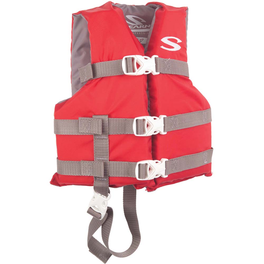 Stearns Classic Child Life Jacket - 30-50 pounds - Red