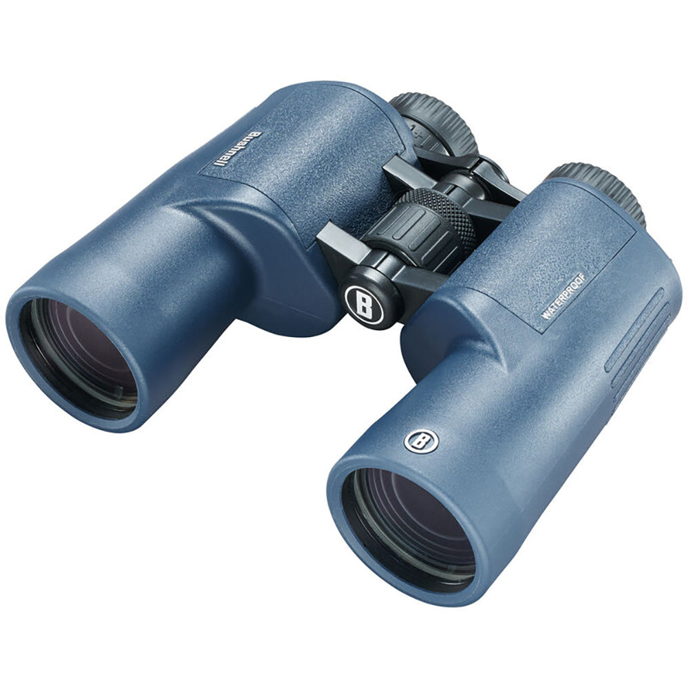 Bushnell 7x50mm Waterproof Binoculars - Dark Blue -- Porro - WP/FP Twist Up Eyecups