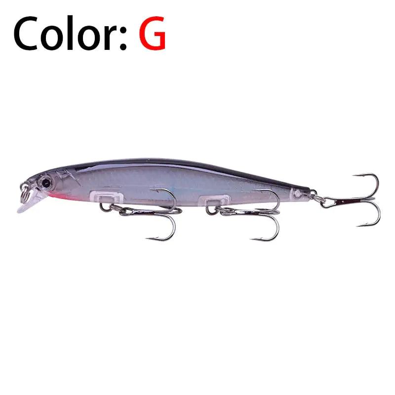 Ultimate Catch Proleurre Fishing Lures Color G: grey/red